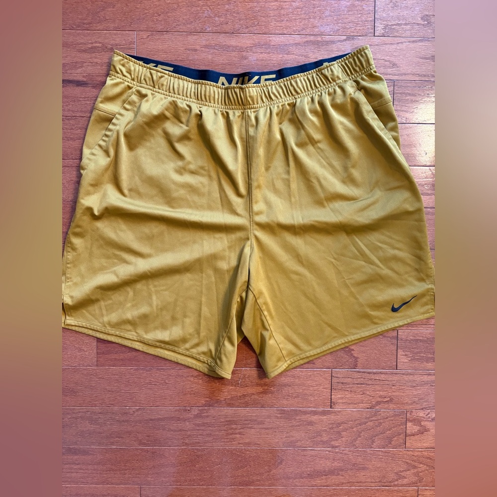 Nike Men's Athletic Gold Shorts